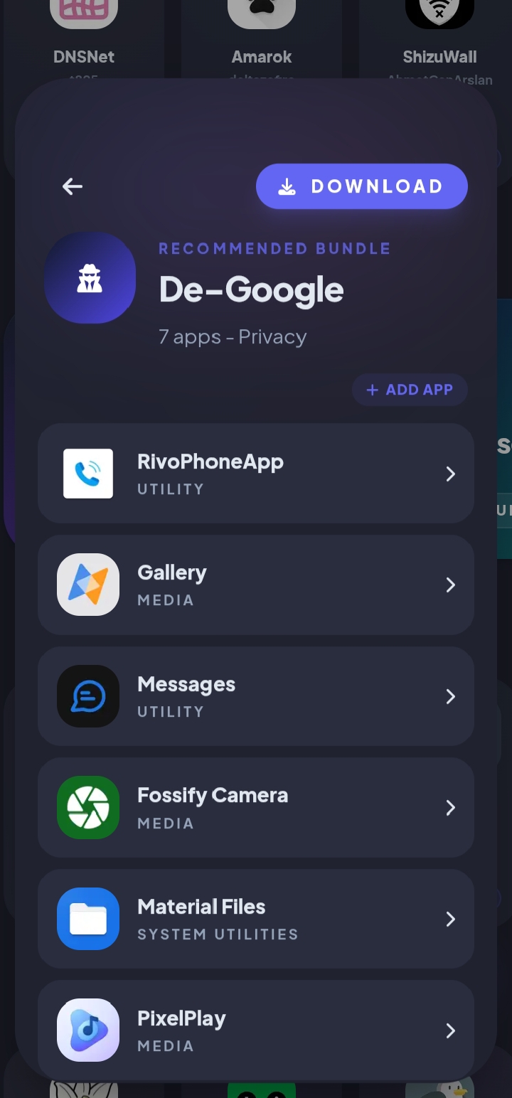 De-Google bundle